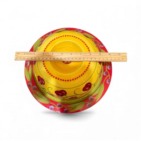 Temp-tations by Tara Cucina Pattern Domed Appetizer Plate - Picture 4 of 7